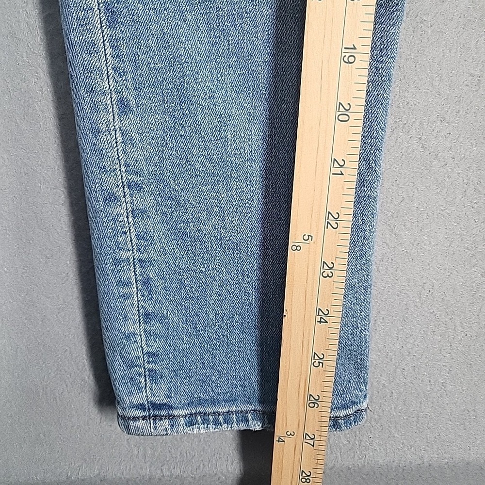 Madewell The Perfect Vintage Jeans Women's 26 Blue Denim Distressed Straight Cas - Picture 7 of 15